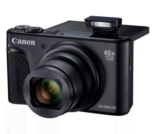 CANON PowerShot SX740 Lite Travel czarny - 1301124 - zdjęcie 6